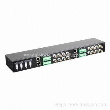 16-channel Passive Video, Transmission Distance Up to 1500m with Active Receiver